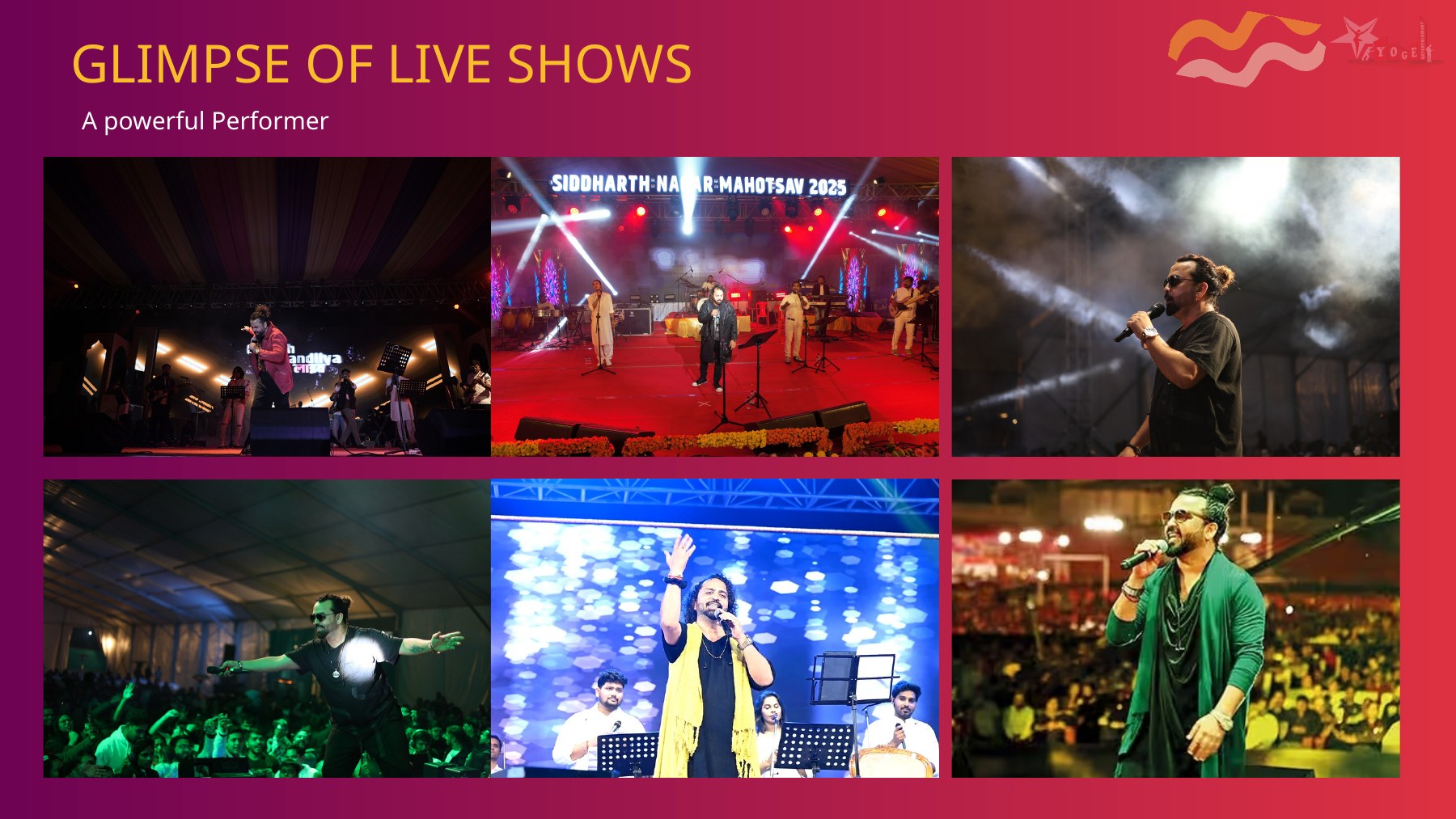 Brijesh Shandilya live show performances and concert highlights